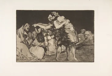 Platte 7 aus den Disparates: Unordentliche Torheit, ca. 1816-23 veröffentlicht 1864