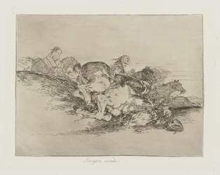 Siempre sucede. (Es passiert immer.), pl. 8 aus der Serie Los desastres de la guerra (Die Schrecken des Krieges)