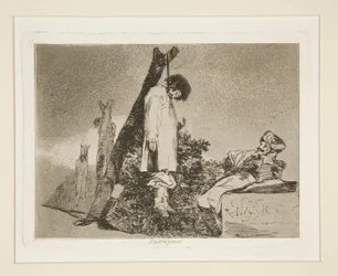 Tampoco (Auch nicht), Platte 36 aus Los desastres de la guerra (Die Schrecken des Krieges)