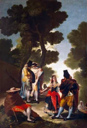 Eine Maja und Galante