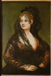 Porträt von Doña Isabel de Porcel, vor 1805