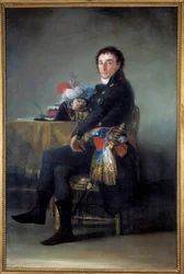 Porträt von Ferdinand Guillemardet, Botschafter Frankreichs in Spanien (1765-1809). Gemälde von Francisco de Goya (1746-1828) 19. Jahrhundert