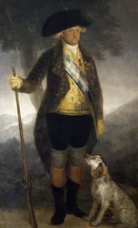 Porträt von König Karl IV. von Spanien