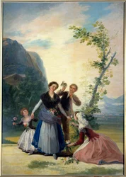 Frühling. Gemälde von Francisco de Goya (1746-1828) 19. Jahrhundert. Madrid, Prado Museum