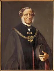 Porträt des spanischen Politikers Manuel Seijas Lozano (1800-1868)