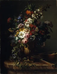 Vase mit Blumen
