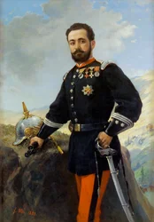 Porträt des Oberst Francisco Enrique Contreras