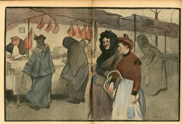 Der Butterteller, Nummer 47, Satirisch in Farben