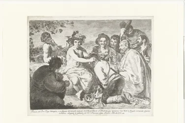 Bacchus und die Trunkenbolde