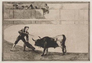 Stierkämpfe: Pedro Romeo tötet den angehaltenen Stier