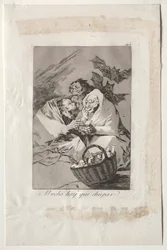 Caprichos: Es gibt viel zu saugen, 1799