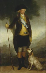 Carlos IV. von Spanien, Jagd ca. 1799-1800
