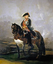 Reiterporträt von Karl IV. von Spanien, 1801