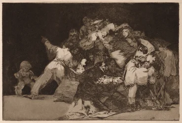 Allgemeine Torheit (Disparate general) aus der Serie Los Disparates