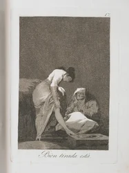 Platte aus Los Caprichos, 1797-1798