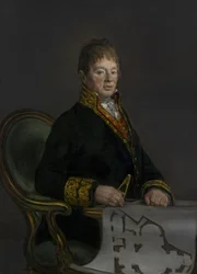 Porträt von Don Juan Antonio Cuervo