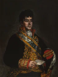 Porträt von Don Miguel de Lardizábal, 1815
