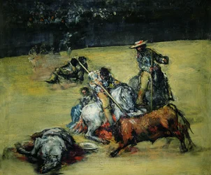 Der Stierkampf, ca. 1825