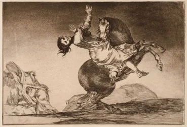 Der Pferderäuber, aus der Serie Los Disparates