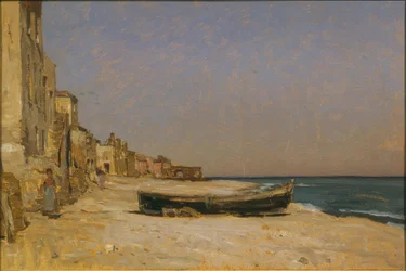 Dorf am Mittelmeer
