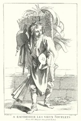 Blasebalgreparateur (Gravur)