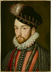 Porträt von Karl IX. (1550 - 1574)