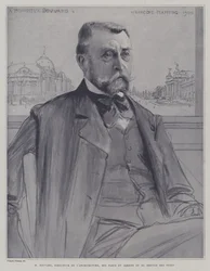 Joseph-Antoine Bouvard, französischer Architekt und Verwalter
