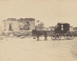 [Kaiser Maximilians Todeskutsche], 1867