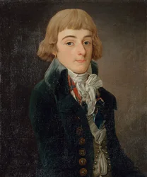 Porträt von Louis Antoine de Saint-Just 1767-1794, 1791