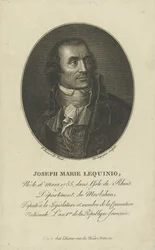 Porträt von Marie Joseph Lequinio 1755-1814, 1795-1799