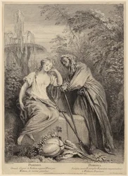 Vertumnus und Pomona