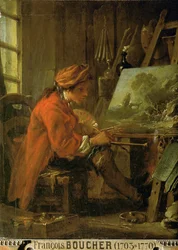 François Boucher, Selbstporträt