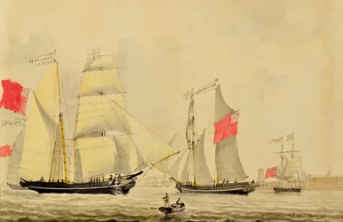 Chesterfield, Stadt Dundee, Stadt Rotterdam und Venus in der Nähe von Rotterdam