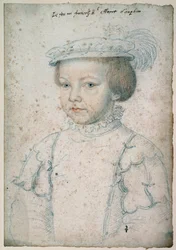 Porträt des Königs von Frankreich François II (1544-1560)