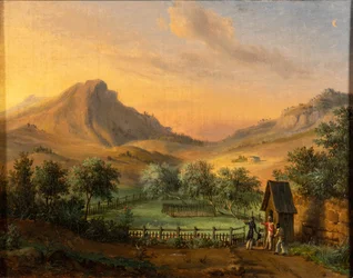 Napoleons Grab auf der Insel St. Helena im Geraniumtal