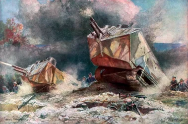 Französischer Panzerangriff, Juli 1918, 1926