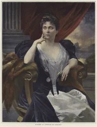 Porträt von Madame la Comtesse de Kersaint