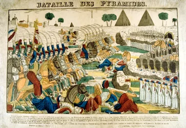 Schlacht der Pyramiden, 21. Juni 1798, um 1835