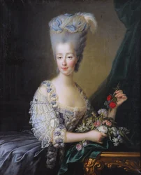 Marie-Thérèse de Savoie, Gräfin von Artois (1756-1805) Das Syko-Porträt in 74 und 84 aus FNF