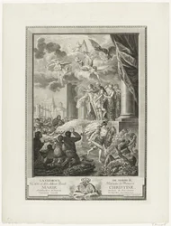 Die Gnade von Joseph II., graviert von Mathias de Sallieth