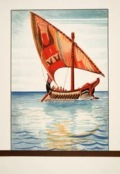 Argonauten, aus Prométhée Enchaîné von Aischylos, veröffentlicht 1941