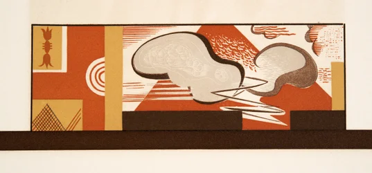 Grafische Illustration aus Prométhée Enchaîné von Aeschylus, veröffentlicht 1941