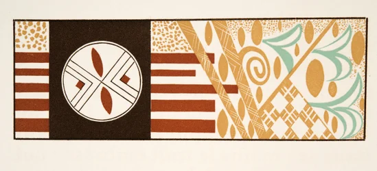 Grafische Illustration aus Prométhée Enchaîné von Aeschylus, veröffentlicht 1941