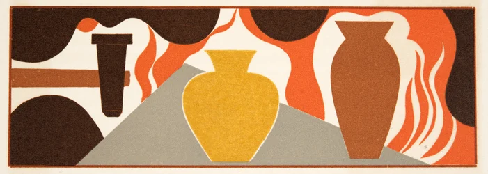 Grafische Illustration aus Prométhée Enchaîné von Aeschylus, veröffentlicht 1941
