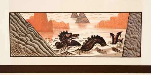 Grafische Illustration aus Prométhée Enchaîné von Aeschylus, veröffentlicht 1941