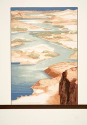 Illustration aus Prométhée Enchaîné von Aeschylus, veröffentlicht 1941