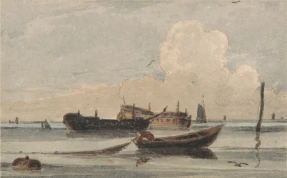 Boote auf ruhigem Meer