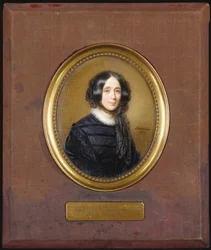 Miniatur der Comtesse de Sainte-Aldegonde