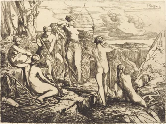 Diana und ihre Nymphen