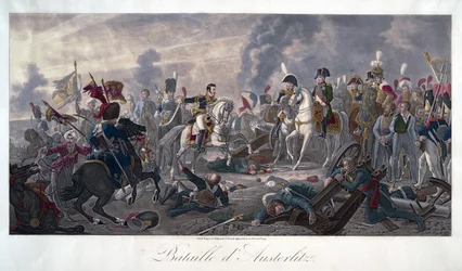 Die Schlacht von Austerlitz am 2. Dezember